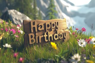Nature Happy Birthday