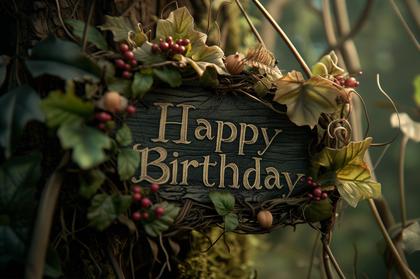 Nature Happy Birthday