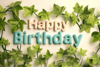 Nature Happy Birthday