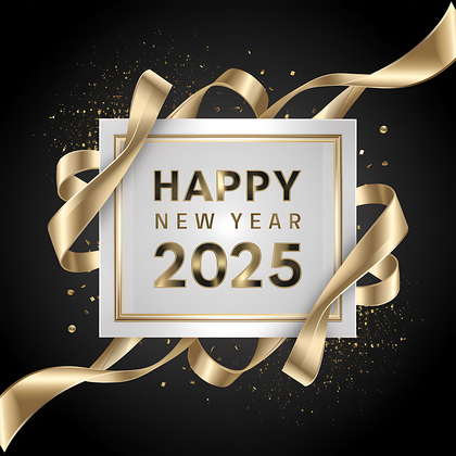 40 Stunning Happy New Year 2025 Greeting Card Background Designs ...