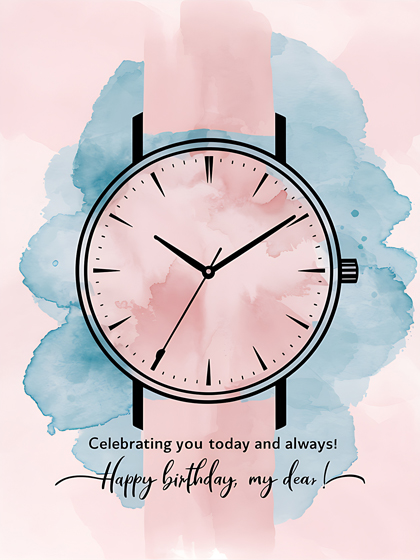 Celebrating You Today and Always. Happy Birthday, My Dear!