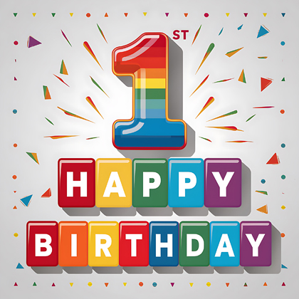 Happy 1st Birthday