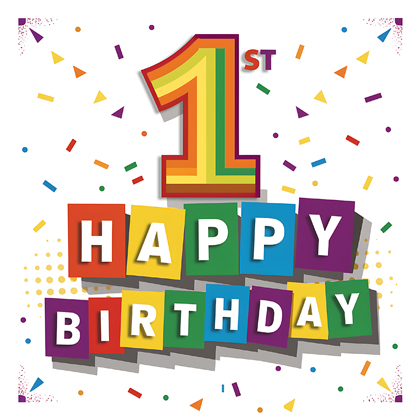 Happy 1st Birthday