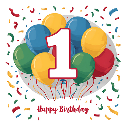 Happy 1st Birthday