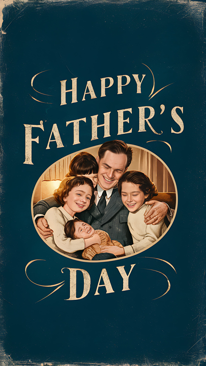 Happy Father’s Day Vintage