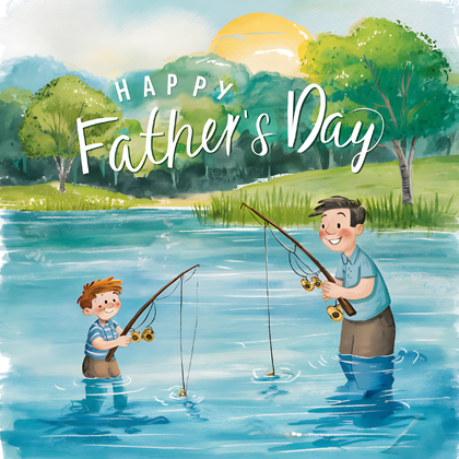 Happy Father’s Day Fishing
