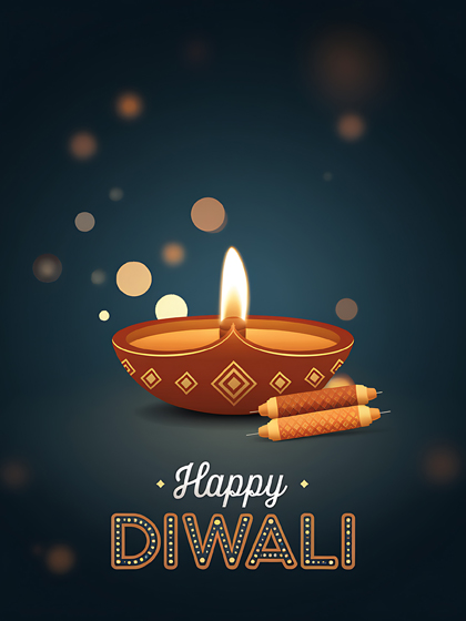 Diwali Minimalist Poster