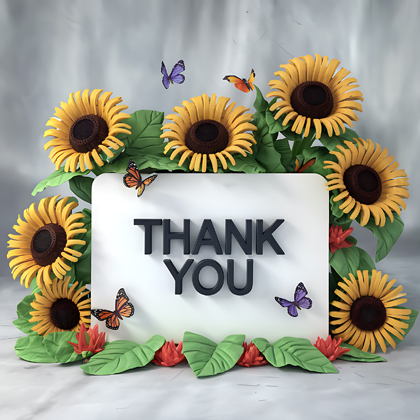 Thank You Sunflowers
