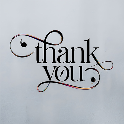 Thank You Hand Drawn