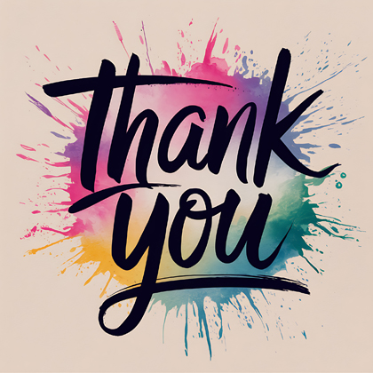 Thank You Handwritten