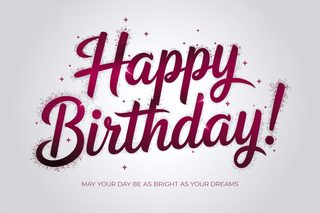 Happy Birthday Greeting Card