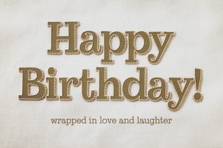 Happy Birthday Wrapped in Love and Laughter