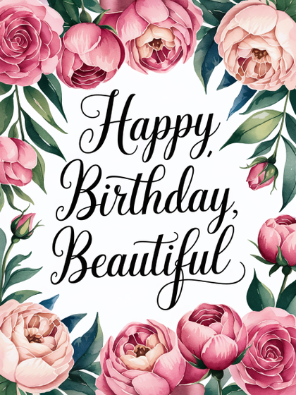 Happy Birthday Beautiful