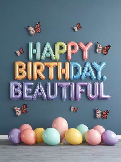 Happy Birthday Beautiful