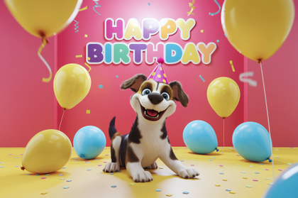 Happy Birthday Dog