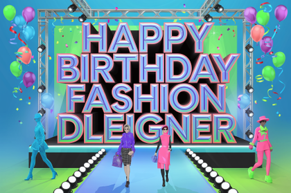 Happy Birthday Fashion Designer Runway