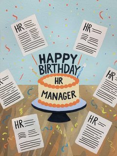 Happy Birthday HR Manager