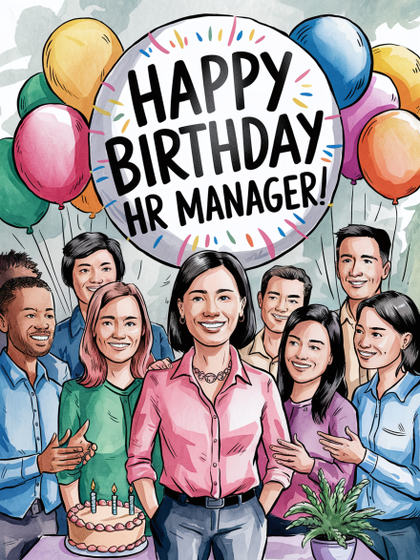 20+ Happy Birthday HR Manager | Free Vectors, Photos, Artwork Images ...