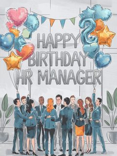 Happy Birthday HR Manager