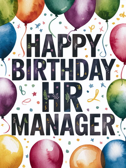 20+ Happy Birthday HR Manager | Free Vectors, Photos, Artwork Images ...