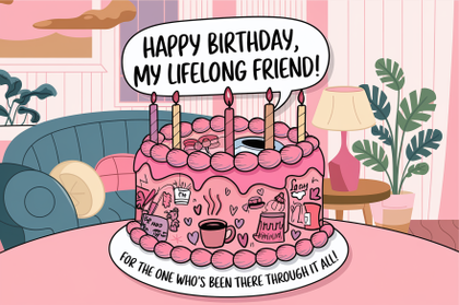 Happy Birthday Lifelong Friend