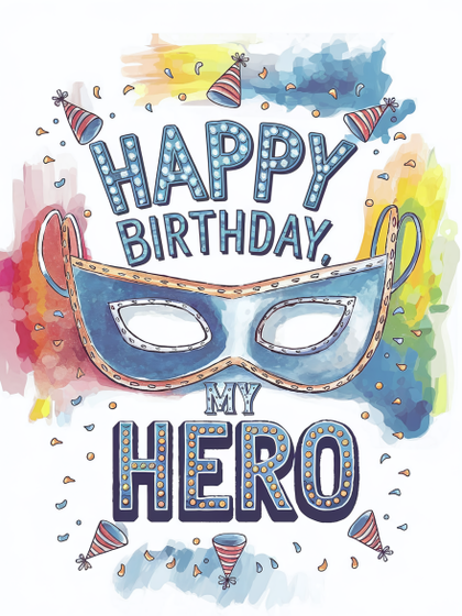 Free Download Happy Birthday My Hero