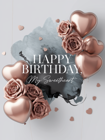 Happy Birthday My Sweetheart