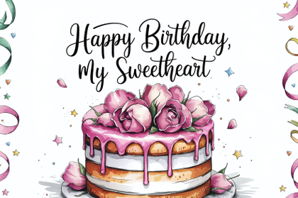 Happy Birthday My Sweetheart