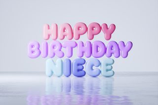 Happy Birthday Niece Balloons