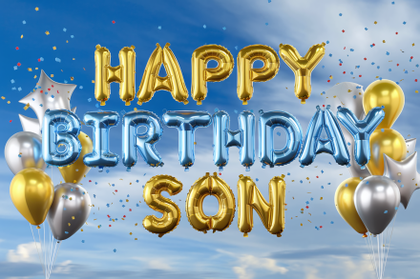 Happy Birthday Son Balloons