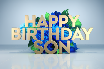 Happy Birthday Son Card
