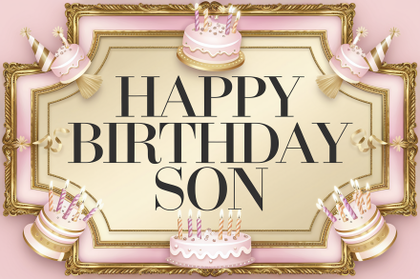 Happy Birthday Son Card