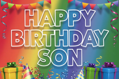 Happy Birthday Son