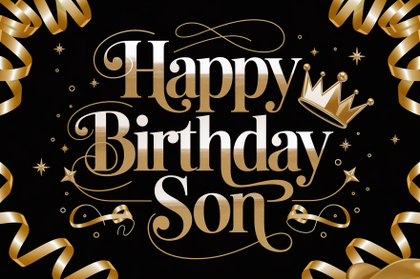 Happy Birthday Son Card