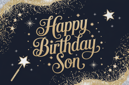 Happy Birthday Son Card