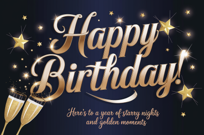 Happy Birthday Greeting Card