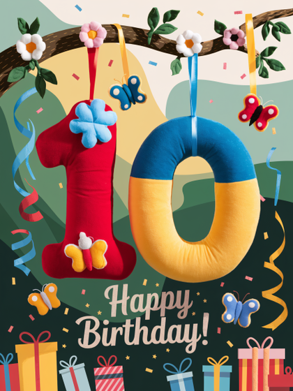 Happy Tenth Birthday! Celebrate a Decade of Joy!