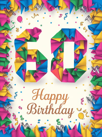 30+ 60th Birthday | Free Vectors, Photos, Artwork Images | 123Freevectors