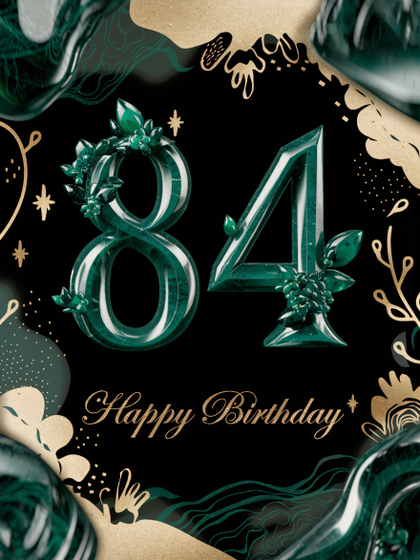 4 84th Birthday | Free Vectors, Photos, Artwork Images | 123Freevectors