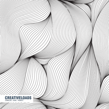 Seamless Line Pattern Background Vector