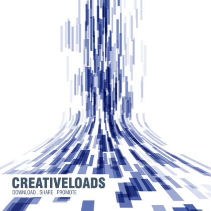 Abstract Blue Background Illustration