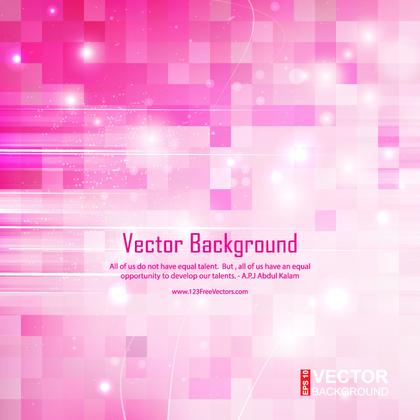 Rose Pink Color Square Background Vector
