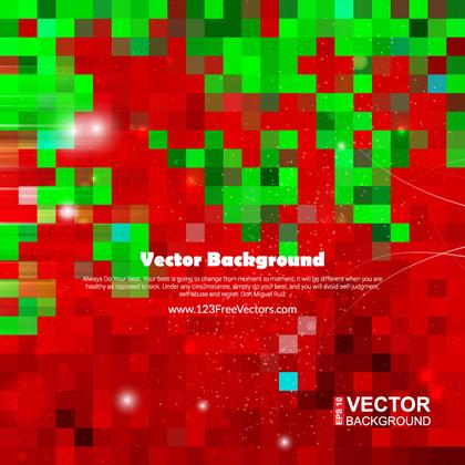 Red Green Square Background Image