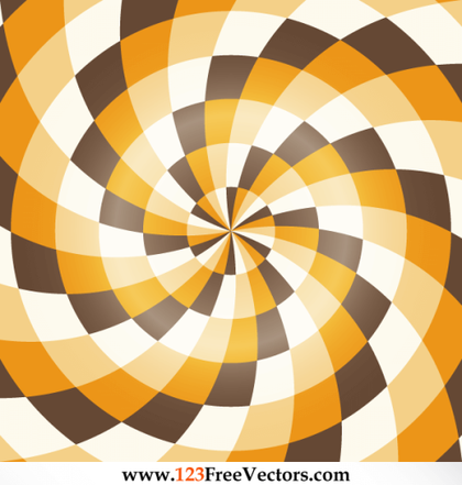 Free Colorful Optical Illusion Background Vector Art