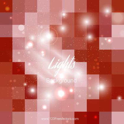 Red Square Background Pattern