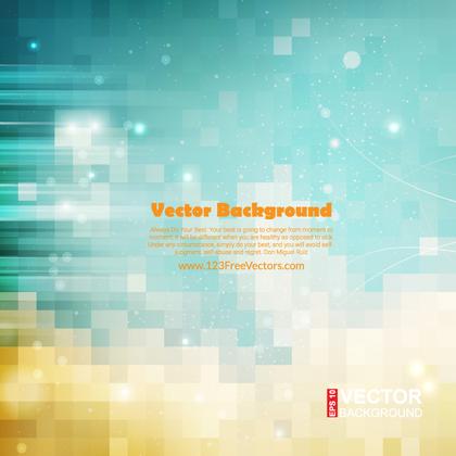 Turquoise Beige Square Background Vector