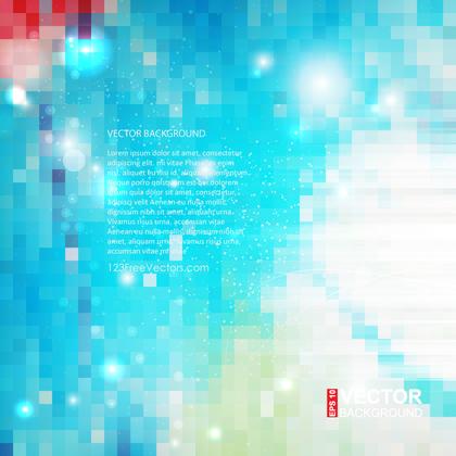 Turquoise Square Background Pattern
