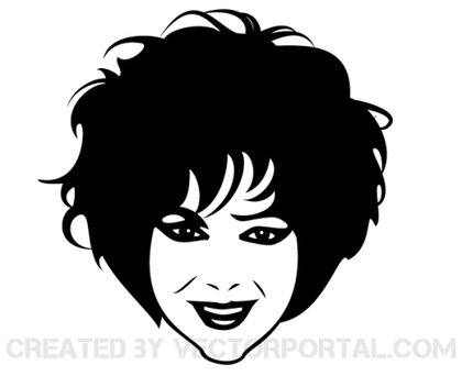 Elizabeth Taylor Vector Image