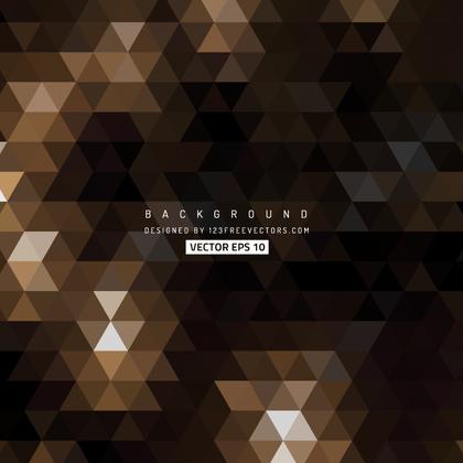 Brown Triangle Vector Background