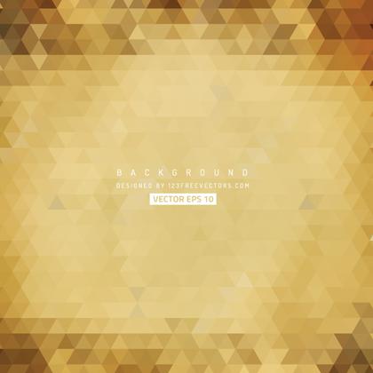 Brown Abstract Triangle Background